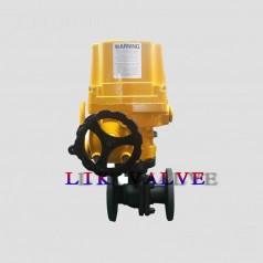 進口電動防爆碳鋼球閥（DC24V、DC220V、AC110V）