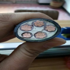 銅芯電纜河北電纜廠(chǎng)直銷(xiāo)YJV-4*25+1*16銅芯電力電纜