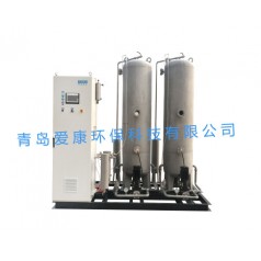 青島愛康大型臭氧發(fā)生器，污水、廢氣、凈水、空間消毒處理用