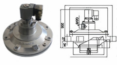 TMF-Y-89A電磁脈沖閥 TMF-Y-89A電磁脈沖閥