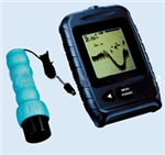 點陣手持探頭式探魚器 ，船上掃描分析儀